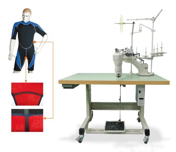 Flatseamer Para Neoprene Com Direct Drive