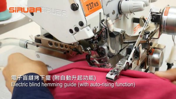 Overlock Cilíndrica Bainha Invisível