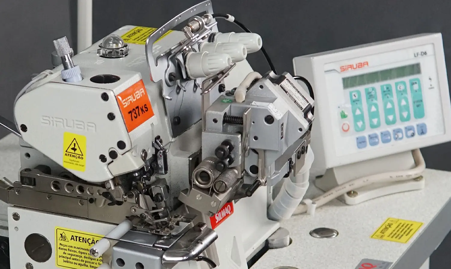 Siruba - 737KS504M304LFD6K1LFAKDKKH1-3 - Overlock Cilíndrica