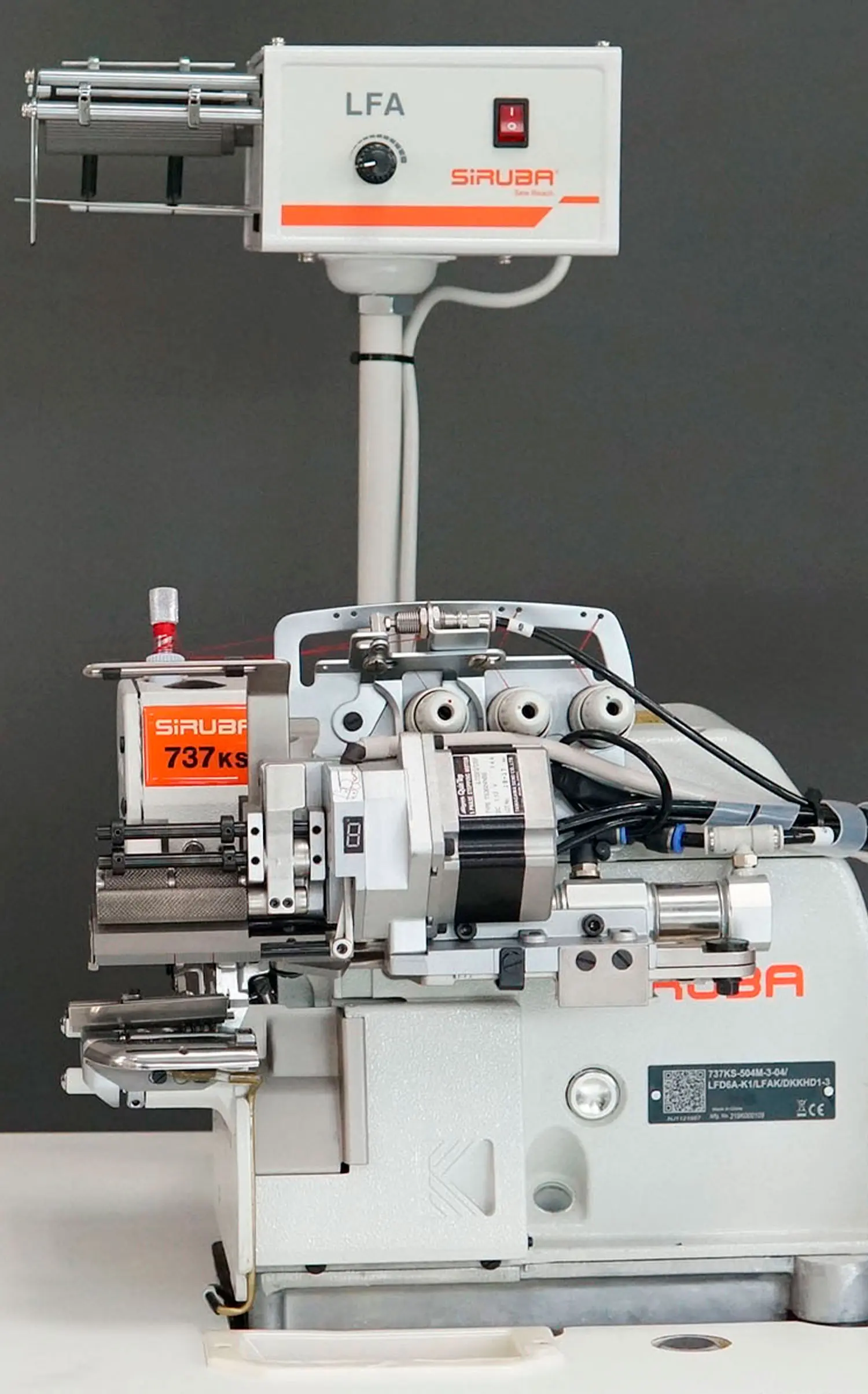 Siruba - 737KS504M304LFD6K1LFAKDKKH1-3 - Overlock Cilíndrica