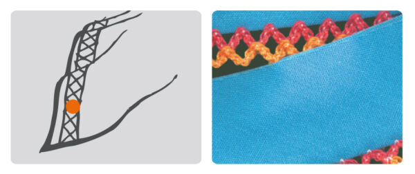 Máquina de Costura Industrial Ponto Corrente 2 Agulhas – Picueta