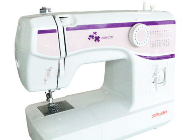 Máquina de Costura Doméstica Siruba HSM2212 Zigue-Zague Mecânica