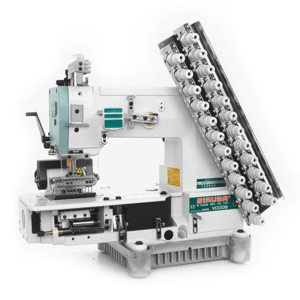 Máquina de Costura Industrial 12 Agulhas Ponto Corrente