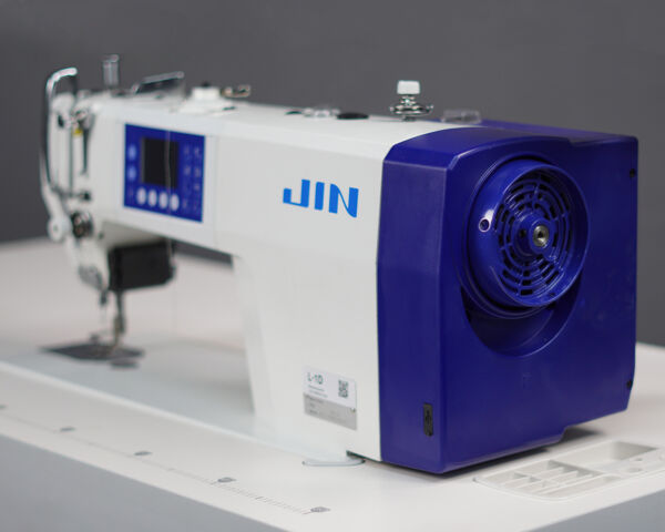 Máquina de Costura Reta Eletrônica com Direct Drive JIN – Materiais Pesados