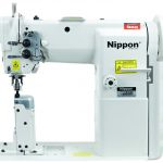 MÁQUINA DE COSTURA INDUSTRIAL COLUNA COM TRANSPORTE DUPLO