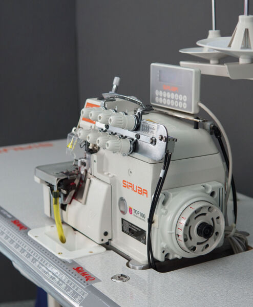 Máquina Ponto Conjugado com Arremate Automático e Guilhotina