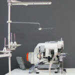 Máquina Ponto Conjugado 2 Agulhas Base Cilíndrica