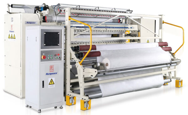 Máquina para Matelassê e Bordado de Alta Velocidade – Barramento Duplo