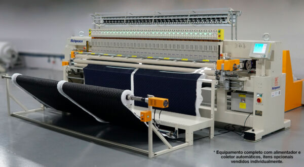 Máquina para Matelassê e Bordado em Rolo – 1 cor / 33 cabeças