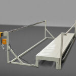 Enrolador Automático para Tecidos Bordados