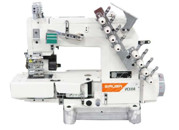 MÁQUINA DE COSTURA INDUSTRIAL COM CATRACA 4 AGULHAS | SIRUBA