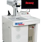 MÁQUINA DE GRAVAÇÃO GALVANOMÉTRICA LASER FIBRA COM ESTANTE E COMPUTADOR + Frame