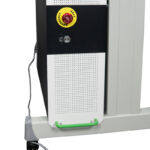 MÁQUINA DE GRAVAÇÃO GALVANOMÉTRICA LASER FIBRA FOCO ELÉTRICO COM COMPUTADOR