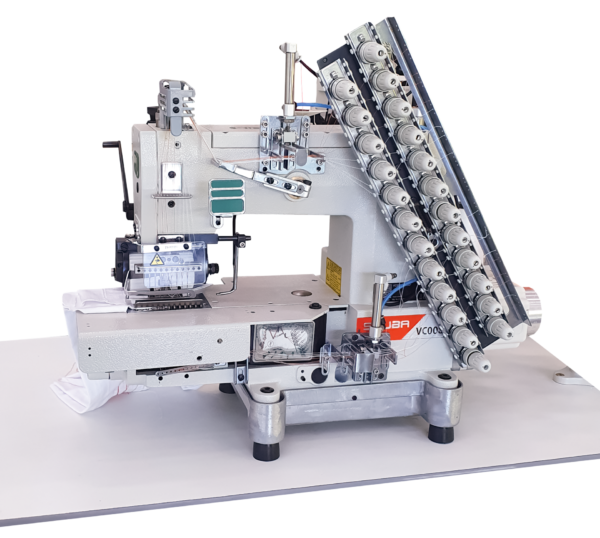 MÁQUINA 12 AGULHAS ELETROPNEUMÁTICA COM CATRACA (ELASTIQUEIRA)