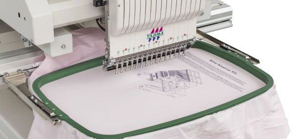 MÁQUINA DE BORDAR INDUSTRIAL TAJIMA TMBR2-S1501C