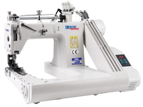 MÁQUINA BRAÇO 3 AGULHAS COM CATRACA (MAT. PESADO)