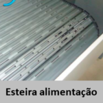 esteira alimentação LASER