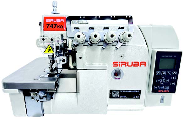 PONTO CONJUGADO ELETRÔNICA OVERLOCK 4 FIOS / PONTO CADEIA