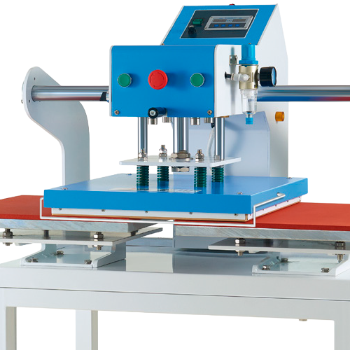 PRENSA PNEUMÁTICA POR TRANSFERÊNCIA TÉRMICA SEMI-AUTOMÁTICA 2 BANDEJAS