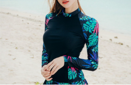 Tecidos com elastano, moda praia fitness